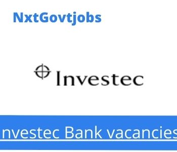 Investec Bank Credit Analyst Vacancies in Sandton Apply now @investec.com
