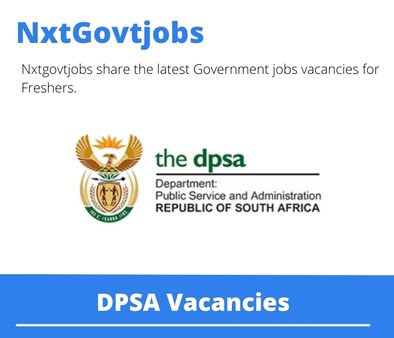 DPSA Physiotherapist Vacancies in Pretoria 2023