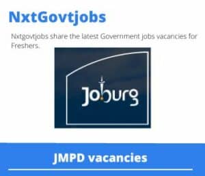 JMPD Deputy Director Vacancies in Johannesburg – Deadline 04 Jul 2023